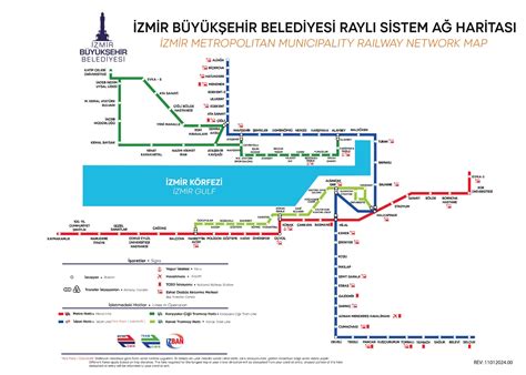 izmir tramvay güzergah